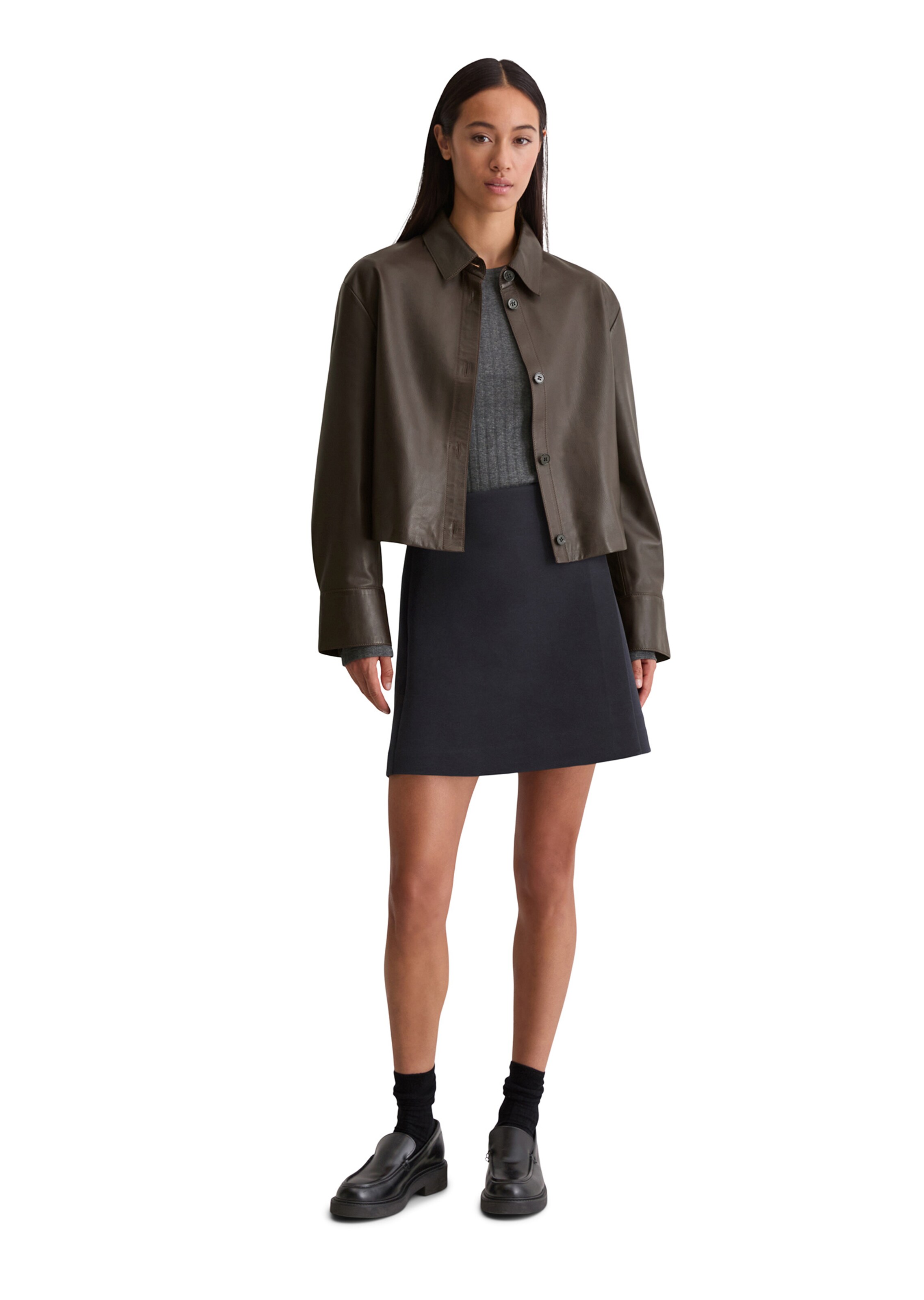 Marc O'Polo Bluse in Braun