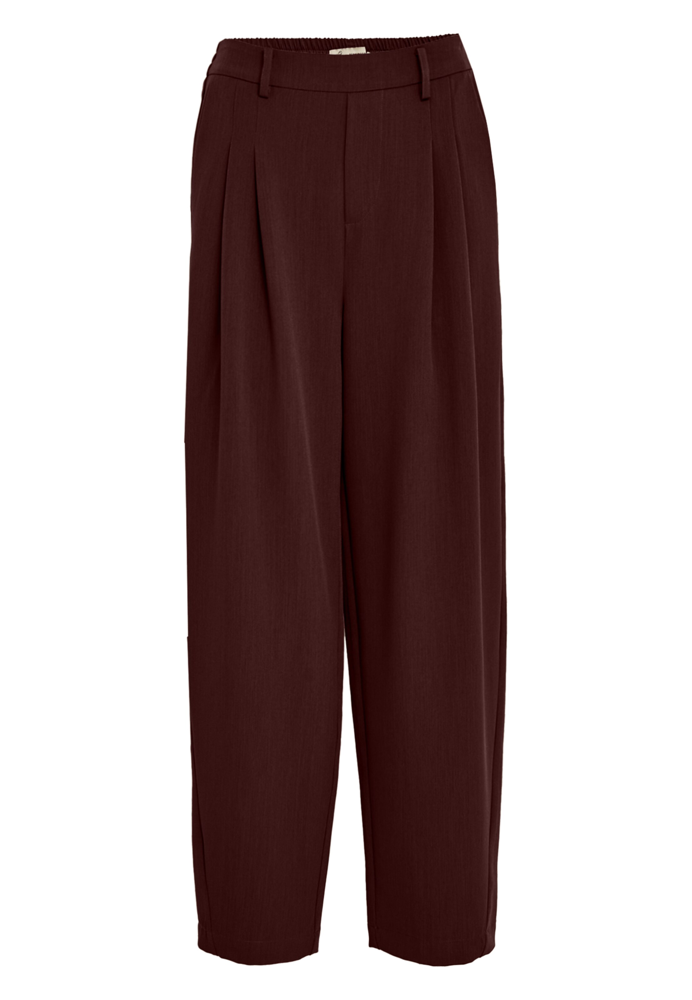 Wide leg Pantaloni 'Maya' di Peppercorn in marrone: frontale