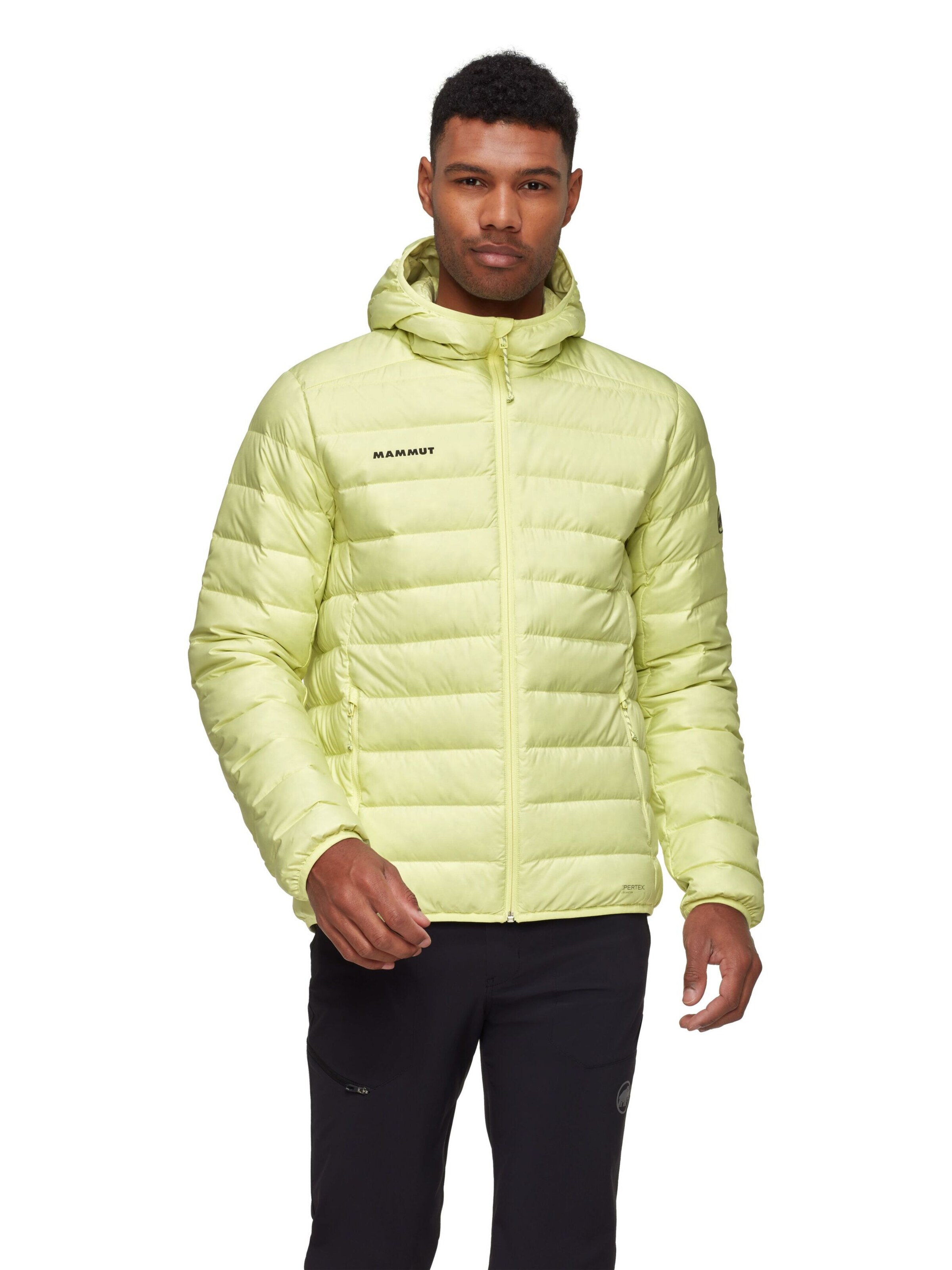 MAMMUT Outdoor jacket in Yellow: front