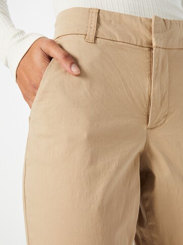 Kaffe Slimfit Broek 'Mette' in Beige