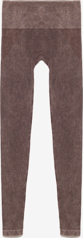 No Matter What Leggings in Braun: Vorderseite