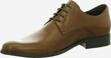 Nicola Benson Lace-Up Shoes in Brown: front