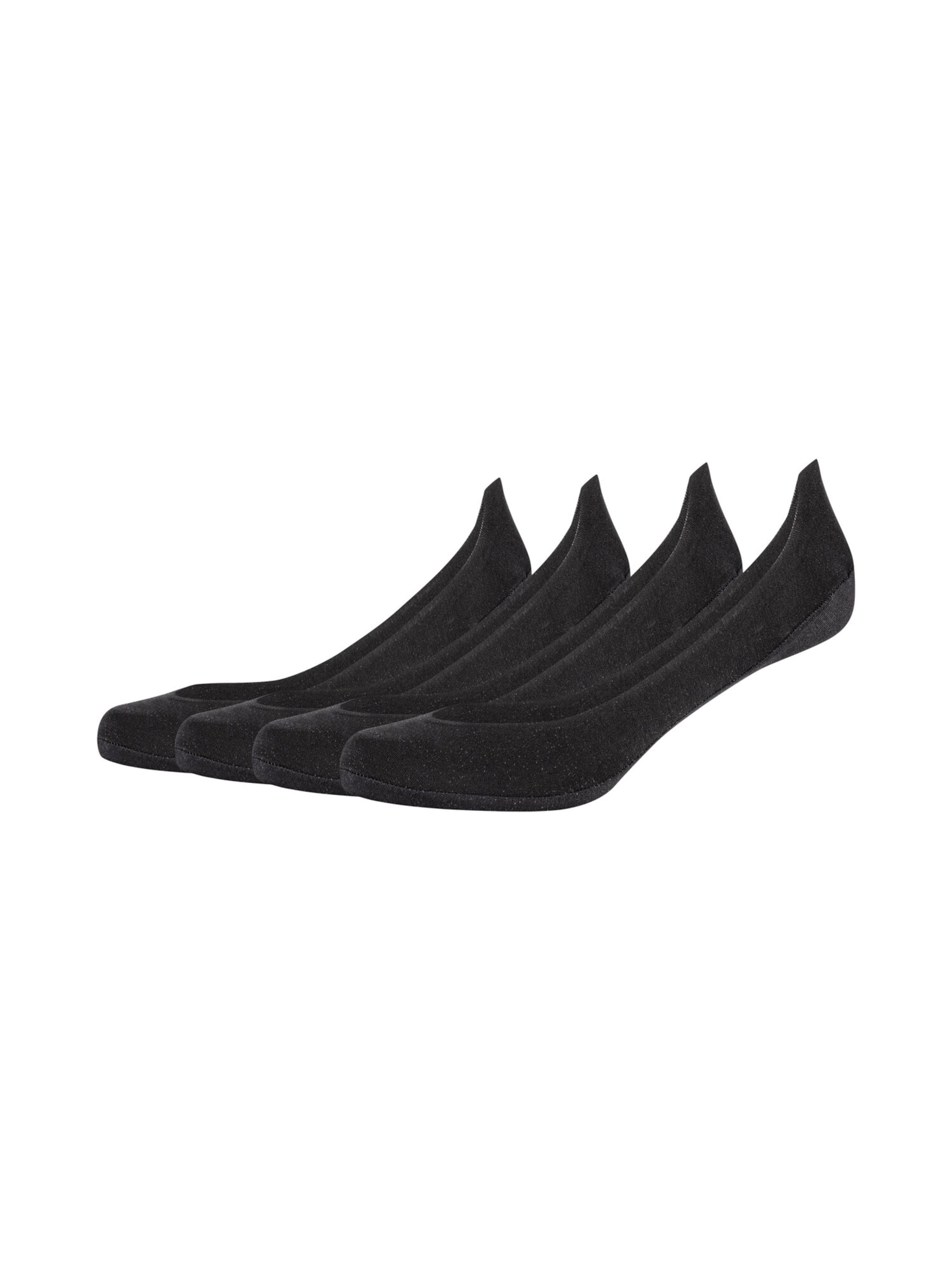 camano Ankle Socks in Black: front
