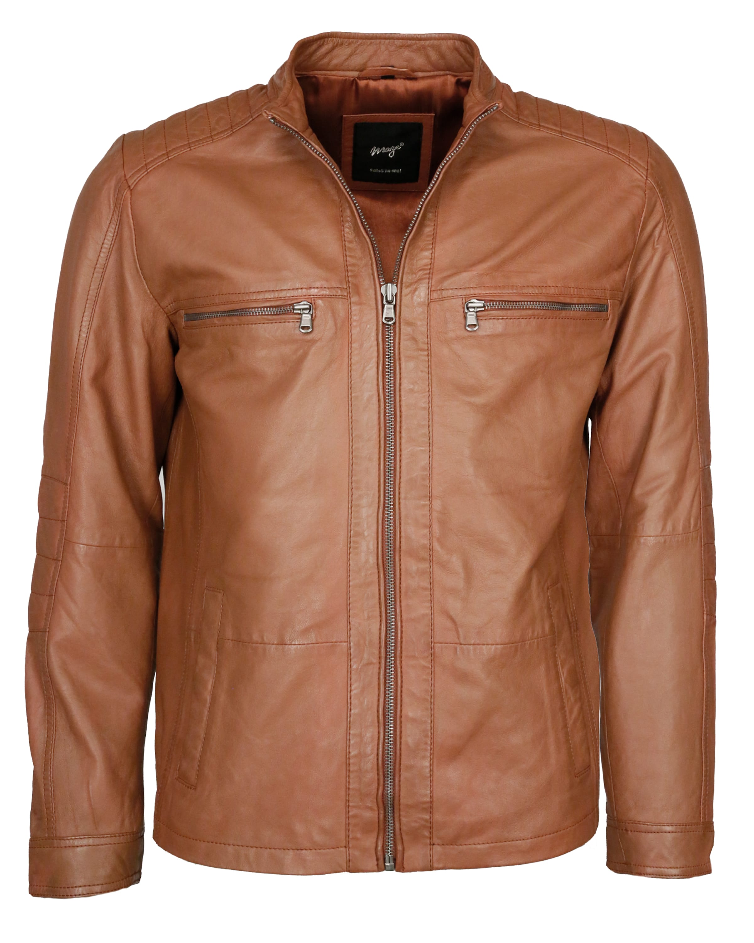 Maze Jacke 'Fabiano' in Braun: Vorderseite