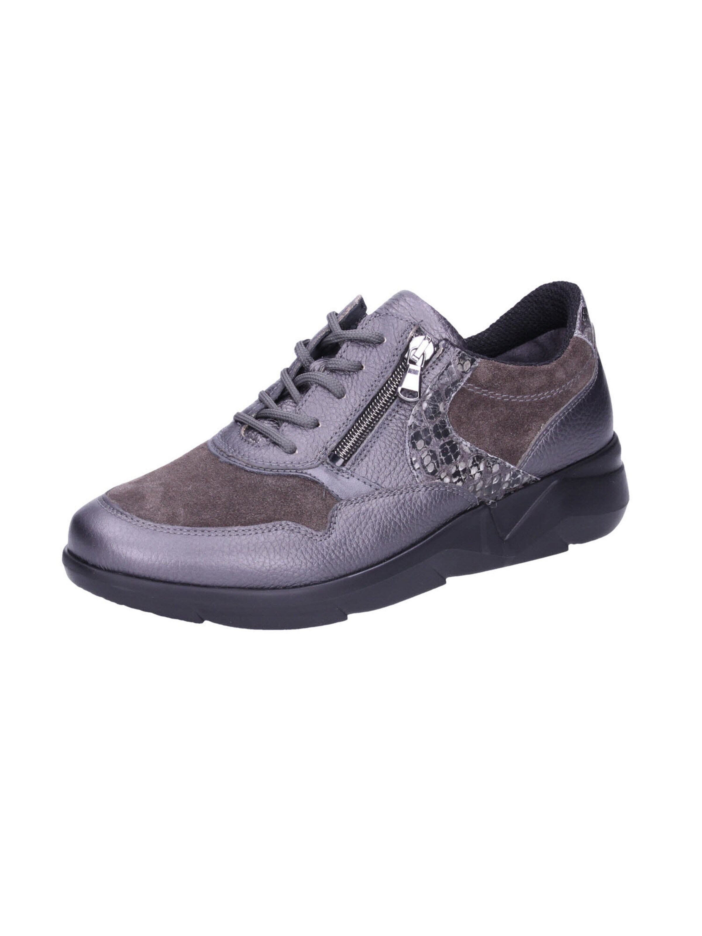WALDLÄUFER Sneaker 'Funky' in Grau: Vorderseite