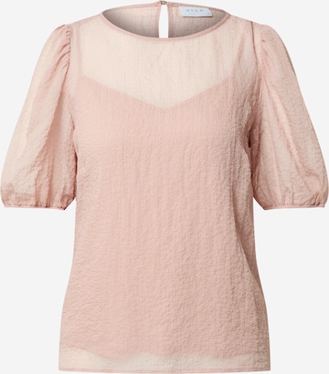 VILA - Blusa en rosa: frente