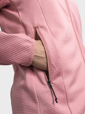 Schöffel Athletic fleece jacket 'Cascata' in Pink