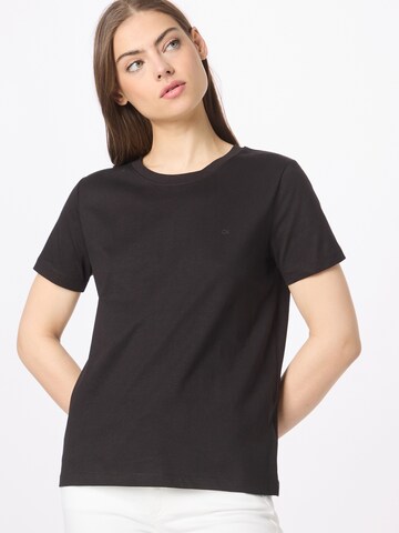 Calvin Klein Shirt 'Essential' in Zwart: voorkant