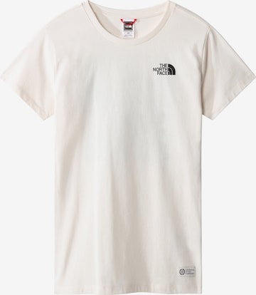 THE NORTH FACE - Camiseta 'REGRIND' en blanco: frente