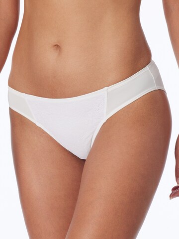 Slip ' Air blickdichte Spitze ' SCHIESSER en blanc : devant