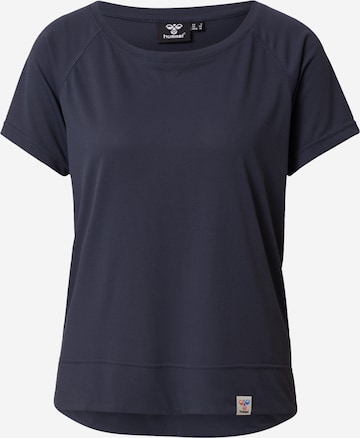 Hummel Functioneel shirt 'Pammi' in Blauw: voorkant