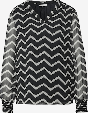 STREET ONE Bluse in Schwarz: Vorderseite