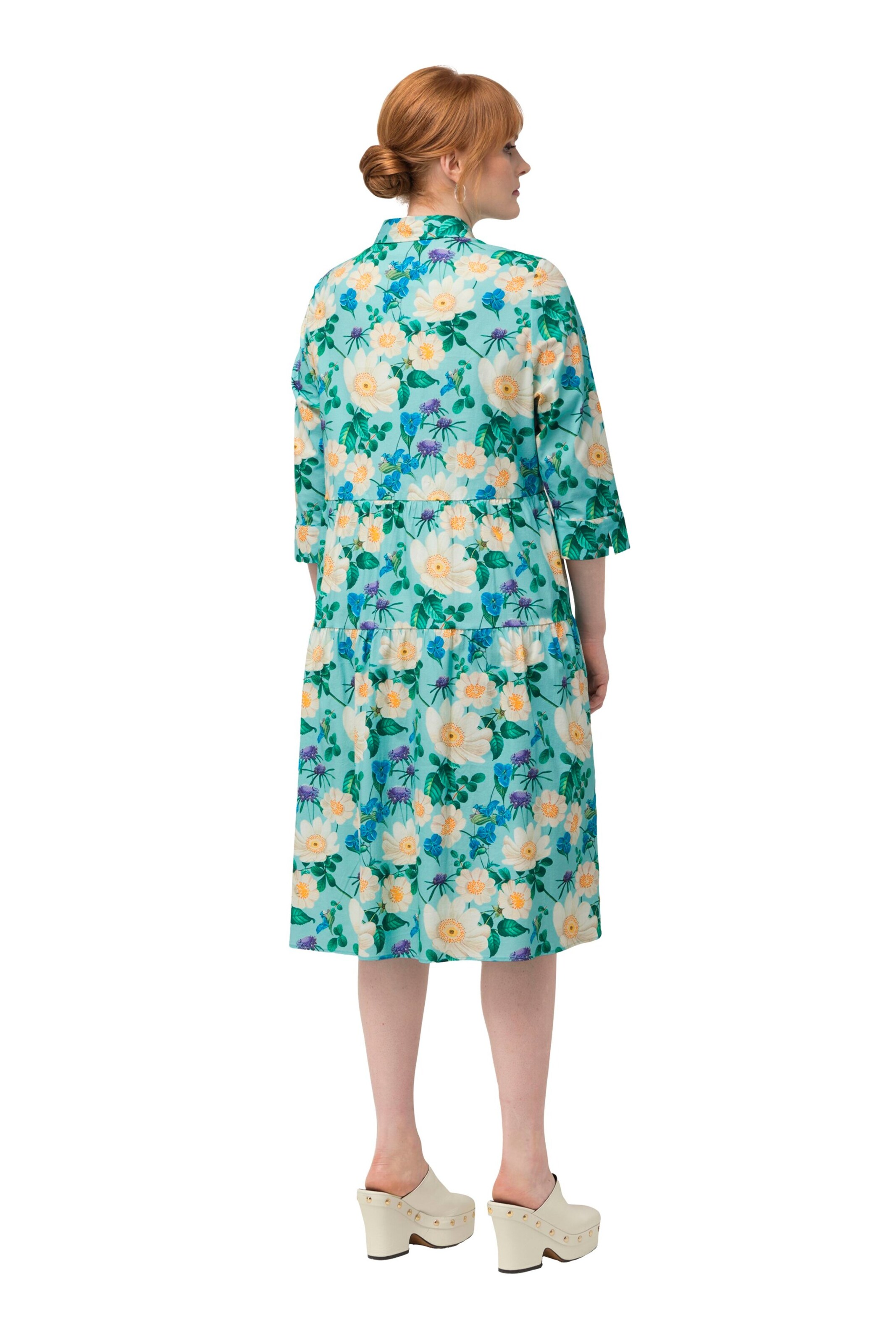 Robe Ulla Popken en vert