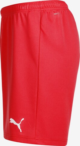 PUMA Regular Sportbroek 'TeamRise' in Rood