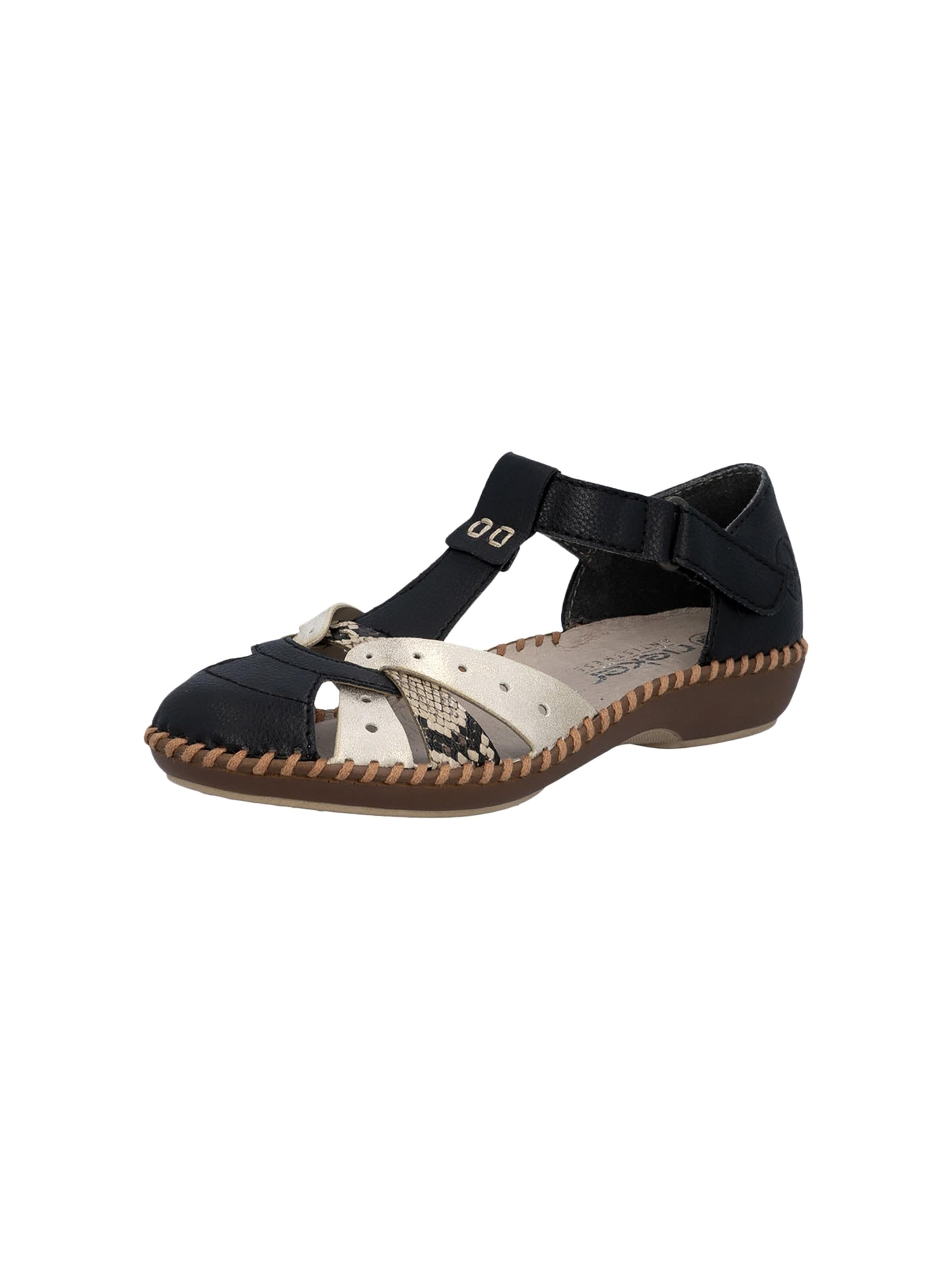 Rieker - Sandalias en negro