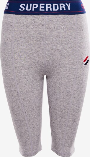 Superdry Shorts in dunkelblau / graumeliert / rot / weiß, Produktansicht