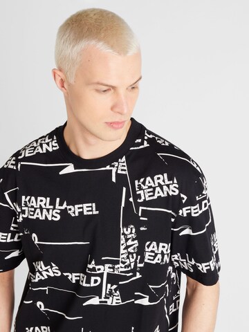 Tricou de la KARL LAGERFELD JEANS pe negru