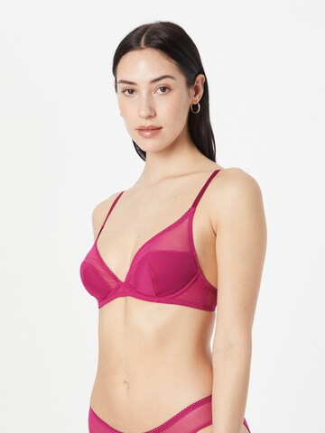 Dorina T-Shirt BH 'CLARISE' in Pink: Vorderseite