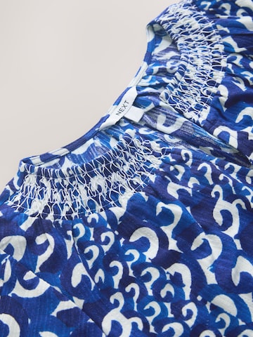 Chemisier Next en bleu