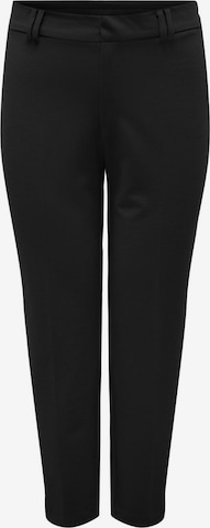 ONLY Carmakoma Regular Pleated Pants 'PEACH' in Black: front