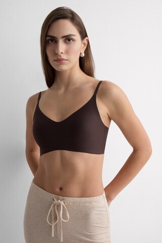 INTIMISSIMI Bralette Bra 'Eri' in Brown: front