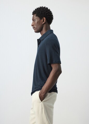 MANGO MAN Poloshirt 'Amberes' in Blau
