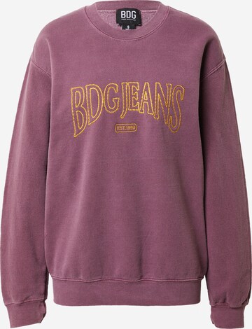 BDG Urban Outfitters Mikina – pink: přední strana