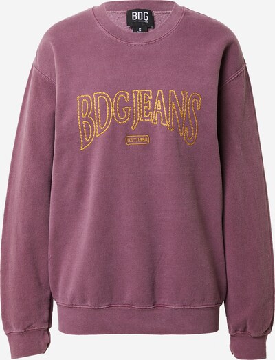 BDG Urban Outfitters Sweatshirt in gelb / himbeer, Produktansicht
