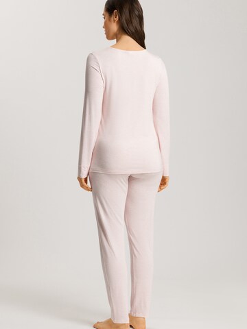 Hanro - Pijama 'Natural Elegance' em rosa