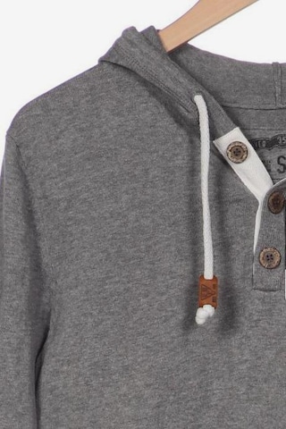 EDC BY ESPRIT Sweatshirt & Zip-Up Hoodie in S in Grey