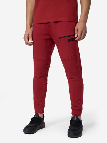 4F Tapered Sports trousers 'CAS M139' in Red: front