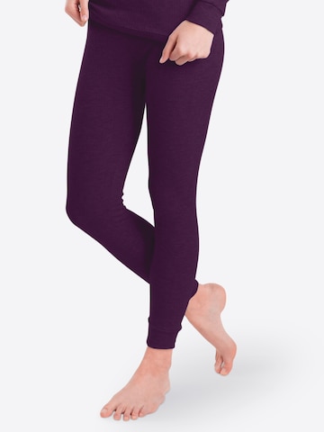 MT Regular Pants 'Thermo' in Purple: front