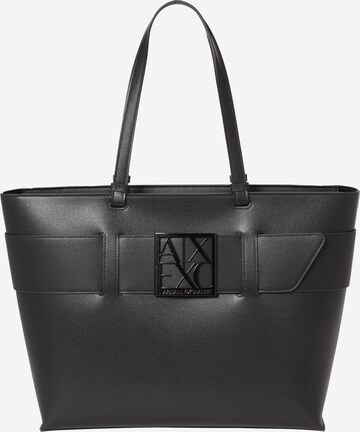 Cabas ARMANI EXCHANGE en noir : devant