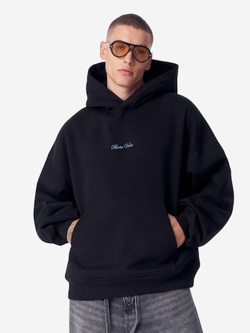 MARTIN VALEN Sports sweatshirt in Black: front
