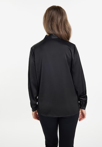 usha BLACK LABEL Blouse in Zwart