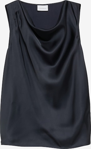 Chemisier COMMA en bleu : devant