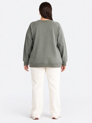 Ethiquet - Sweatshirt em verde