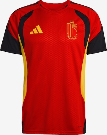 raudona ADIDAS PERFORMANCE Sportiniai marškinėliai 'Belgien 26 Tiro': priekis