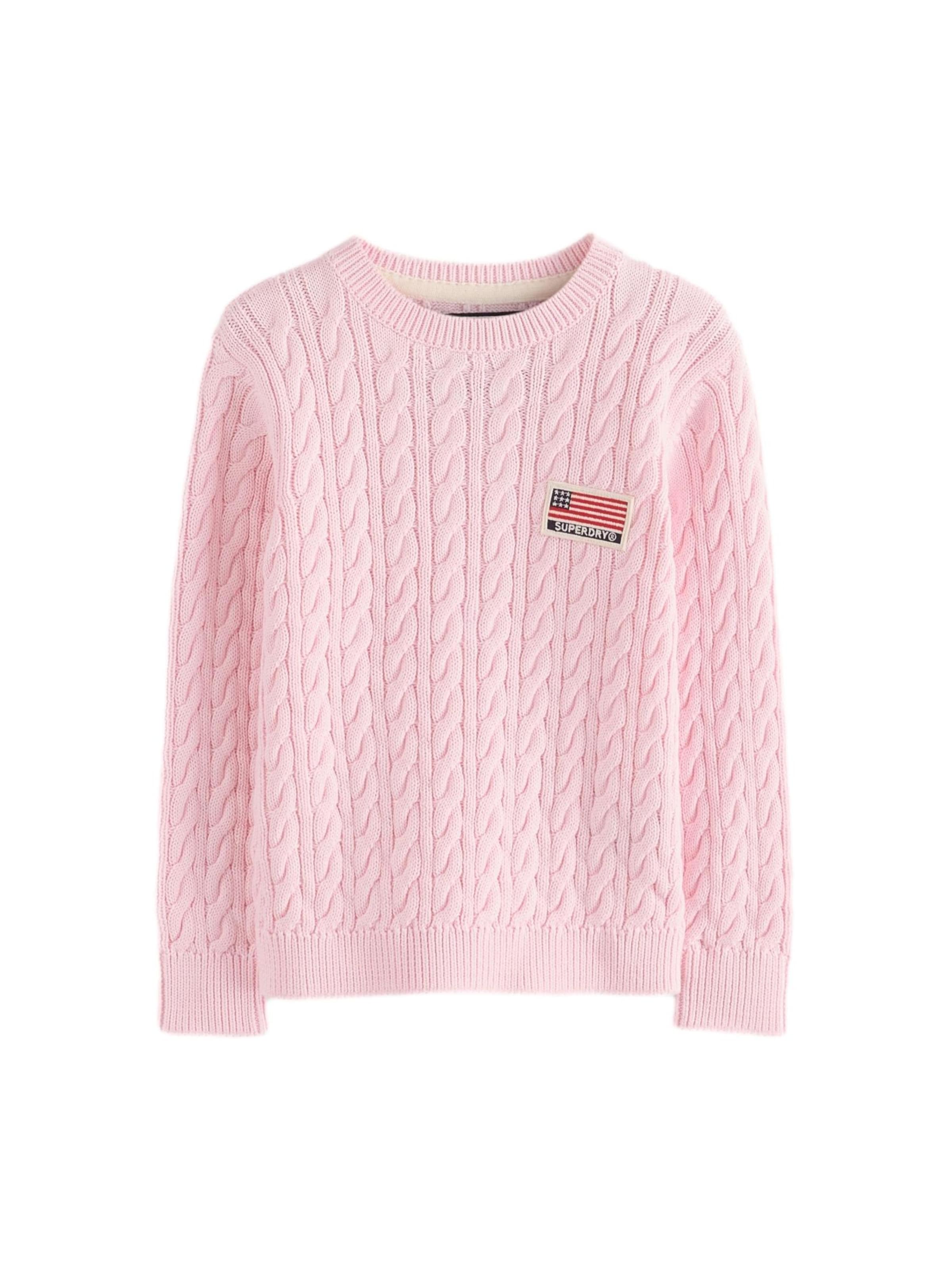 Superdry & Co Pullover in Pink: Vorderseite