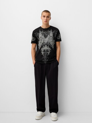 Bershka Shirt in Black