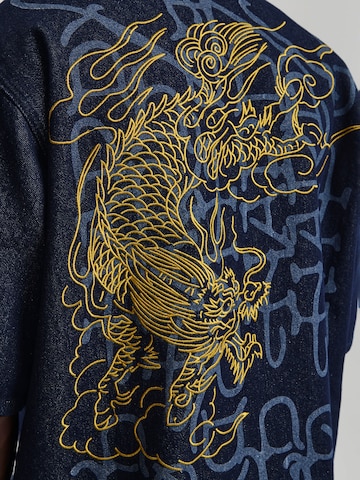 Ed Hardy Тениска в синьо