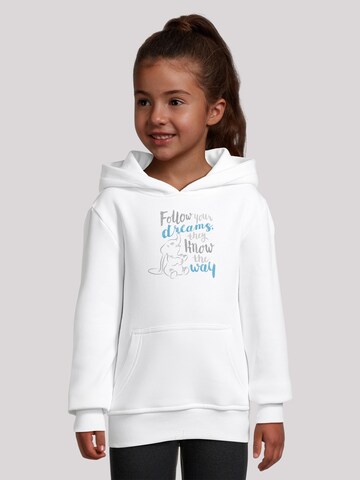 Sweat 'Disney Dumbo Follow Your Dreams' F4NT4STIC en blanc : devant