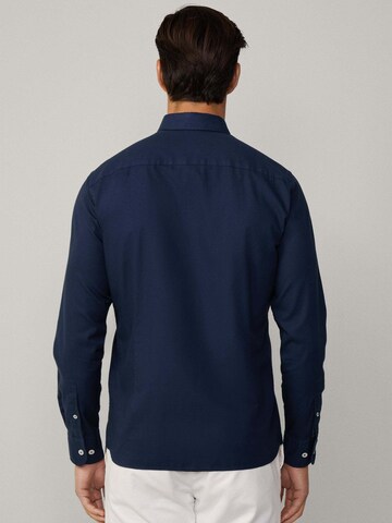 Hackett London Regular Fit Hemd in Blau