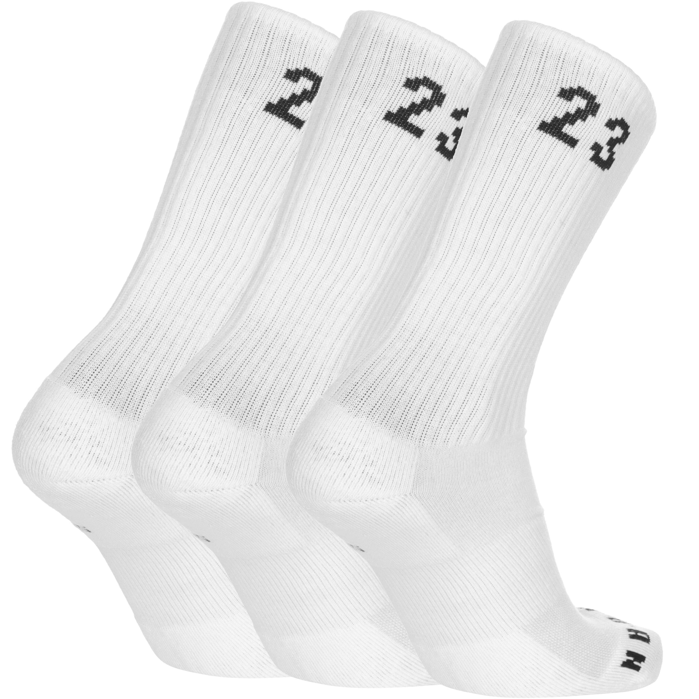 Jordan Športne nogavice | bela barva