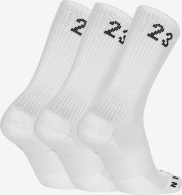 Chaussettes de sport Jordan en blanc