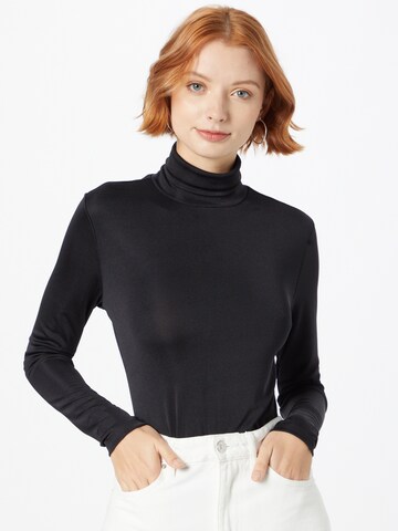 LEVI'S ® Shirt 'Oriel Turtleneck' in Zwart: voorkant