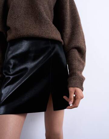 TOPSHOP Юбка 'DOLLY' в Черный: спереди