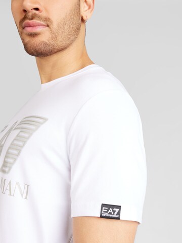 EA7 Emporio Armani T-Shirt in Weiß