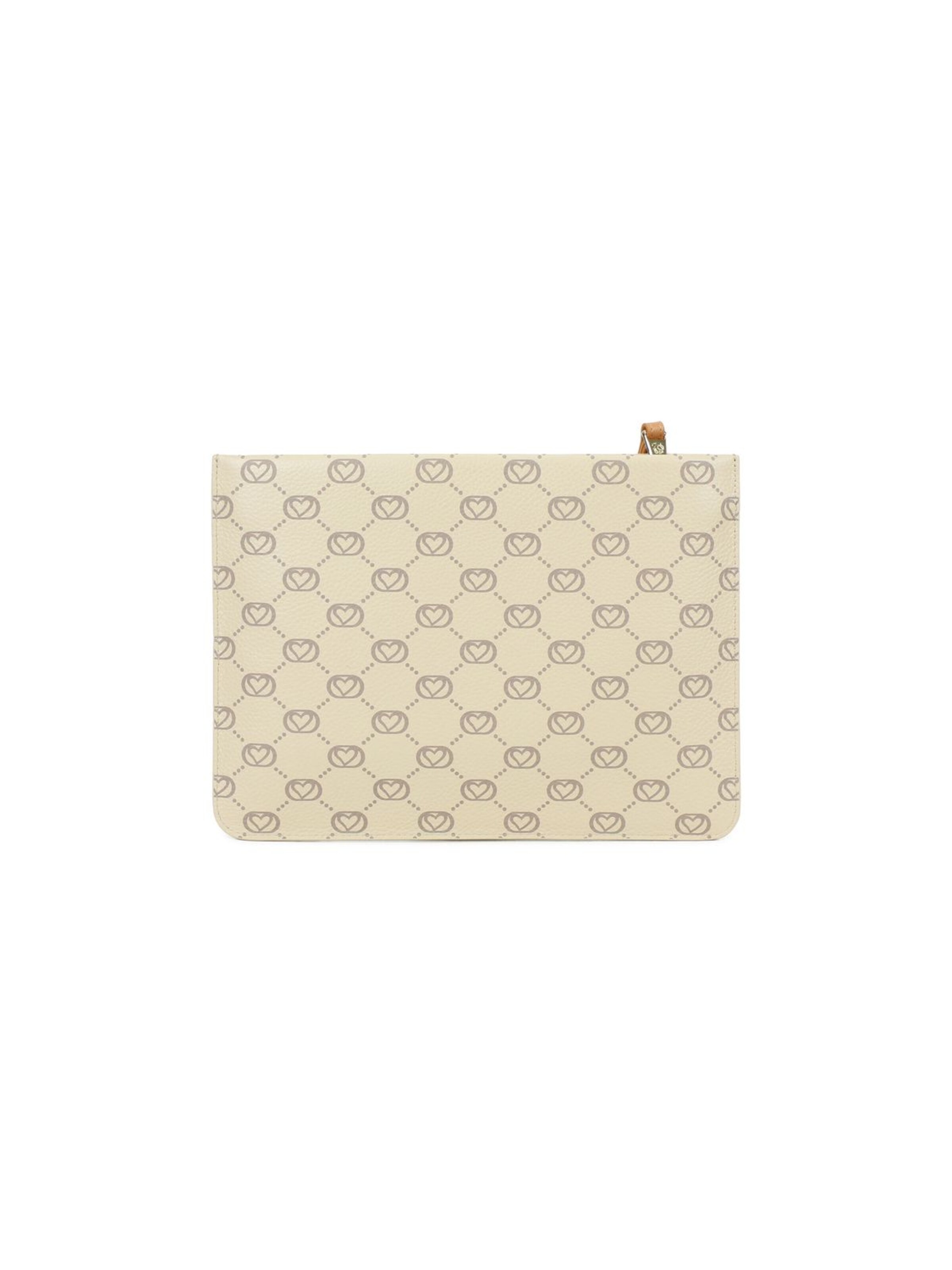 Borsa a sacco 'Monogram' di Braccialini in beige