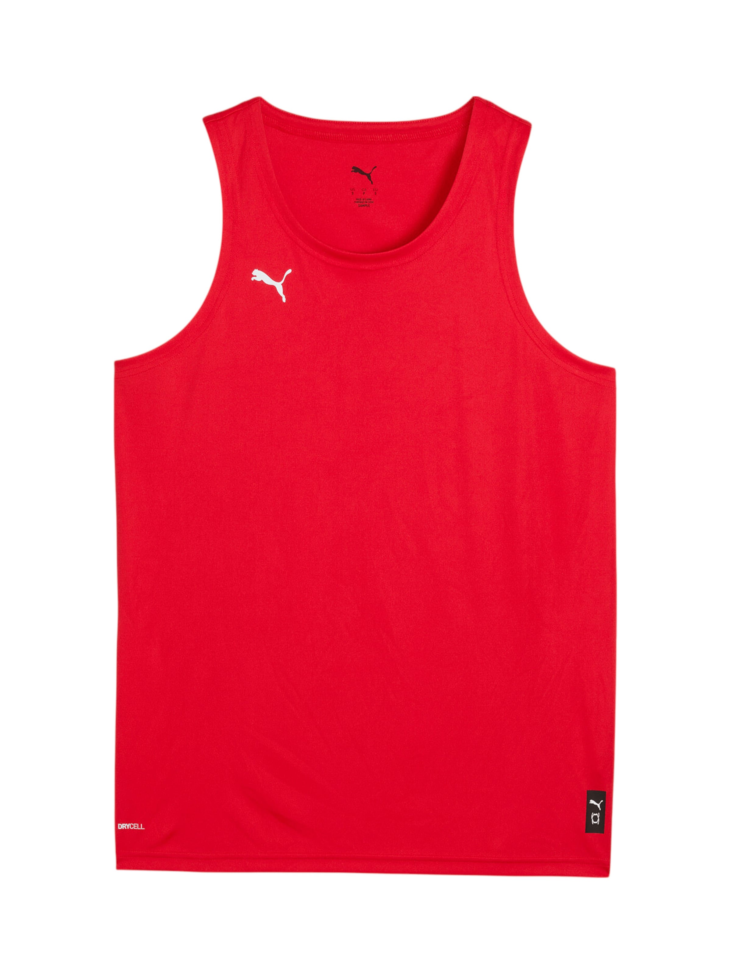 PUMA Sports Top 'Teamjaws Starter' in Red: front